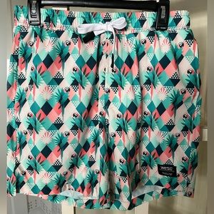 WESC Unisex Pull On Woven Shorts